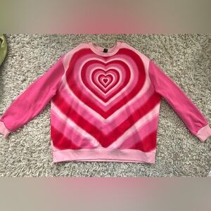 Heart Crew neck